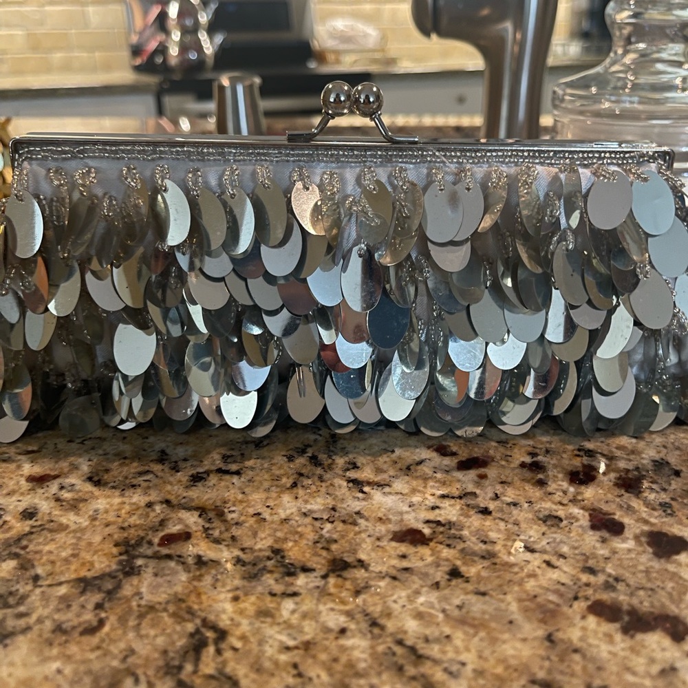 Party purses silver gold black charcoal